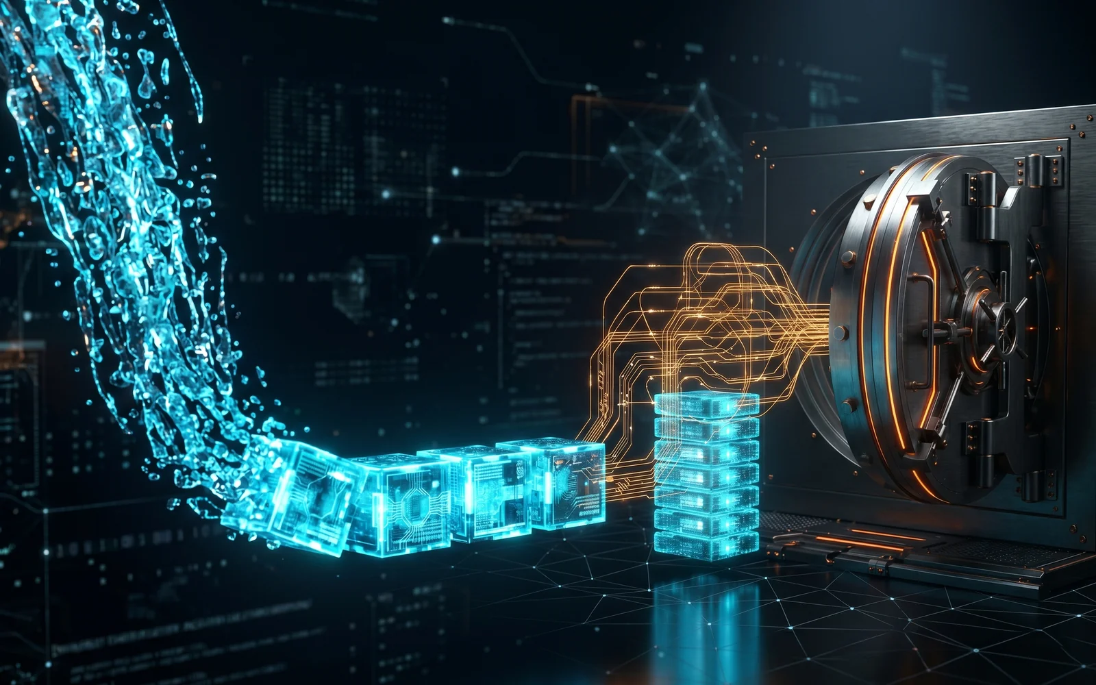 Schéma du flux de sauvegarde Proxmox Backup Server : client PVE découpe les blocs, déduplique, compresse en zstd, chiffre puis envoie vers le datastore PBS